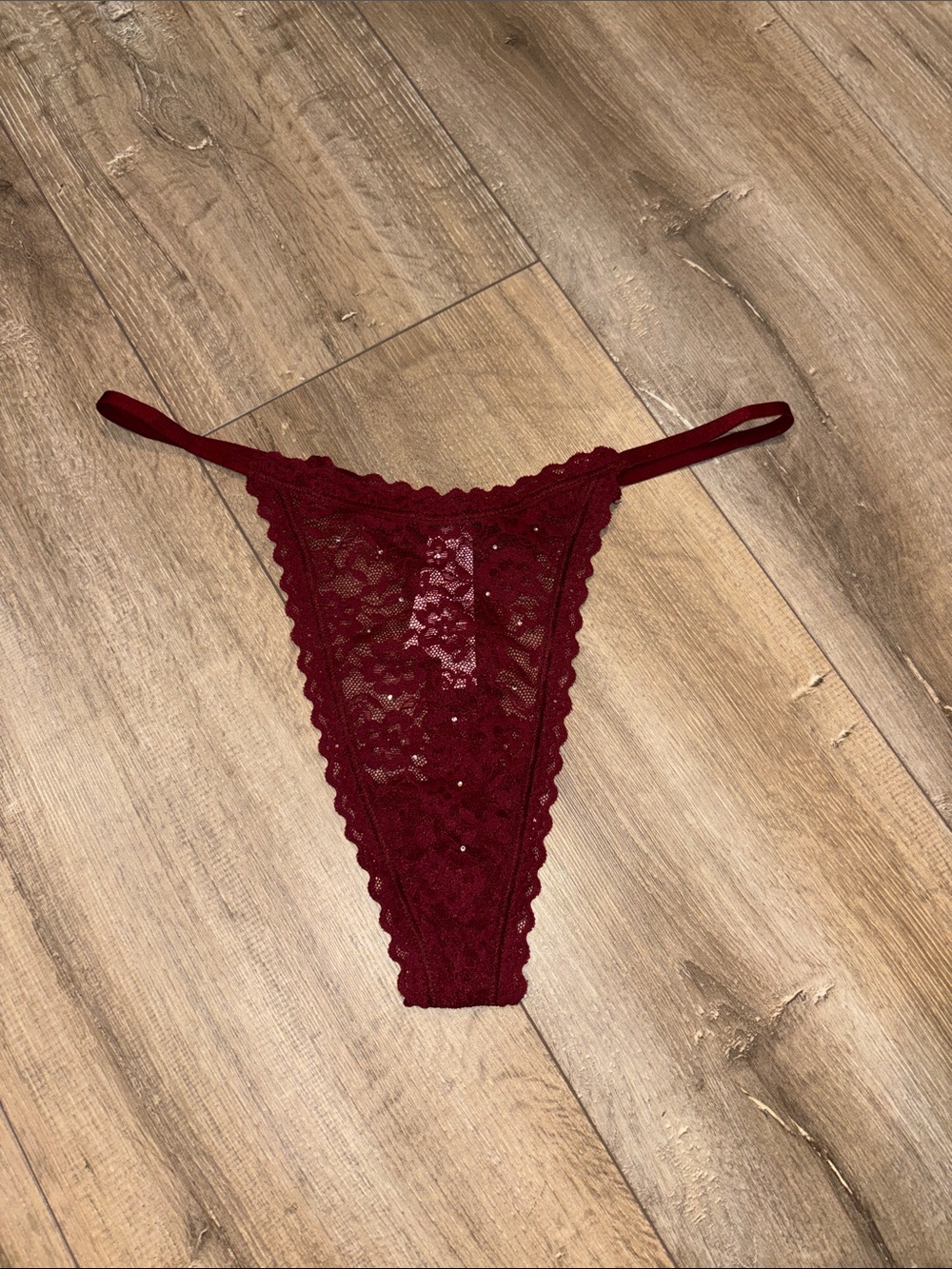 Victoria’s Secret Lacie Sparkle Thong Panty